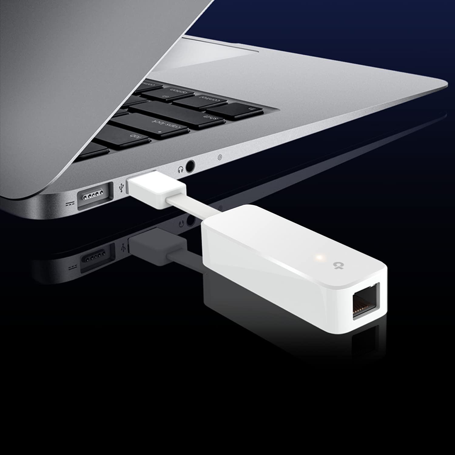 TP-Link Ethernet Splitter 1 to 2, 1000 Mbps High Speed Dual-Port Internet Splitter, Compatible w/ Cat8/7/6/5e/5, USB-C & Ethernet Cables Included, Aluminum Case, Plug and Play for Routers & More EH210