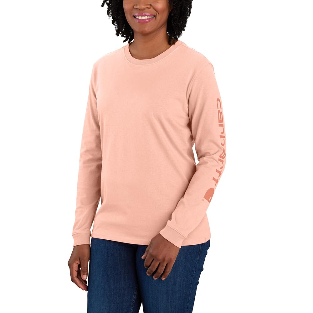 Carhartt Women's Dearborn Loose LS Logo T-Shirt