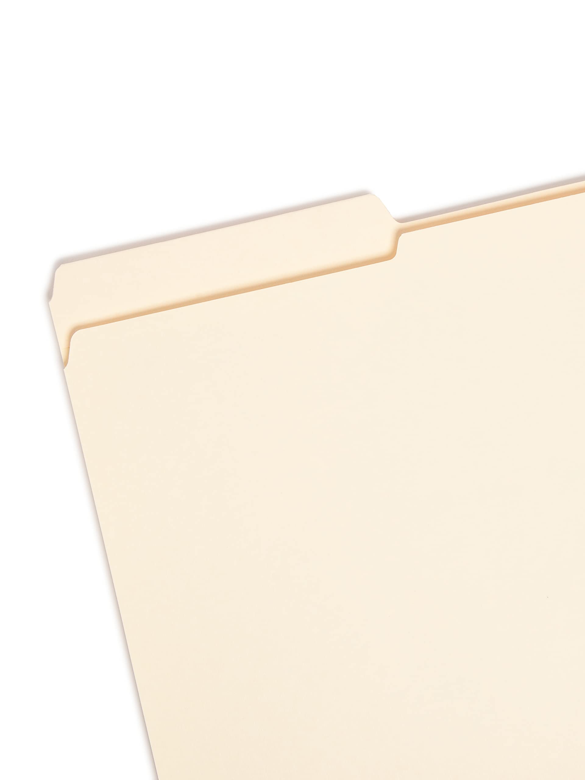 Smead File Folder, Reinforced 1/3-Cut Tab, Center Position, Legal Size, Manila, 100 per Box (15336)
