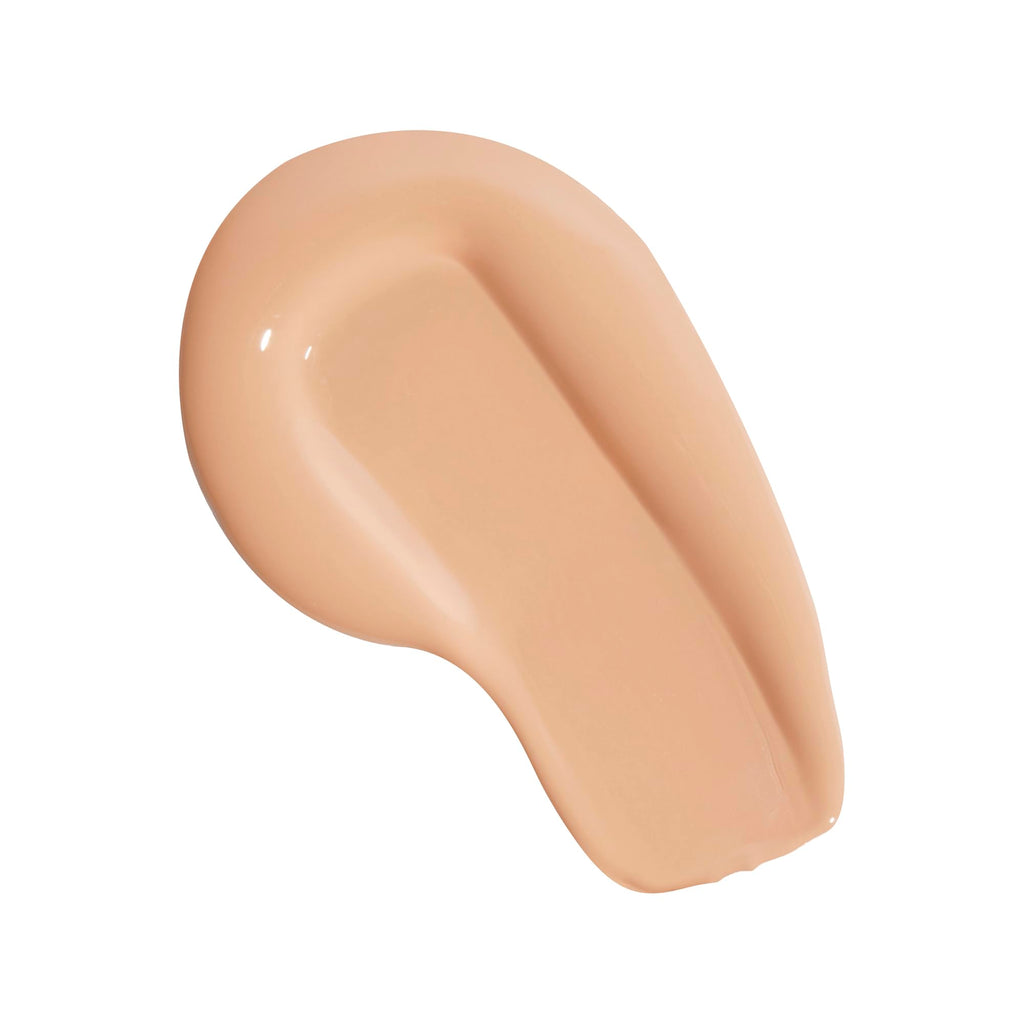 Revolution Skin Silk Radiant Satin Serum Foundation, Buildable Coverage with Hydrating Hyaluronic Acid for a Natural Finish, Vegan & Cruelty-Free, F0.5C Fair Skin Tones, 0.77 fl oz