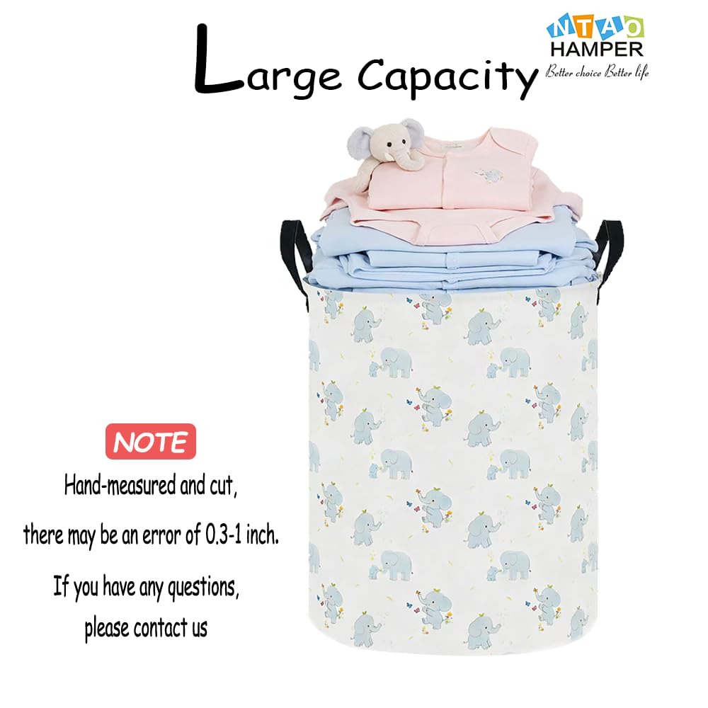 NTAOHAMPER Laundry Hamper, Laundry Basket, Waterproof Storage Bin for Bedroom, Clothes Organizer Basket, Books Box, Room Decor(Animal)