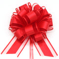 6 PCS Large Pull Bows,Bow for Gift Wrapping,6 inches,Christmas Party Birthday Gift Wedding Ribbon Bows for Wrapping Boxes or Flower Decorations, Valentine's Day Gift Decorations