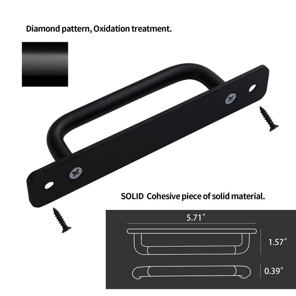 2 Pack 4 1/4 Inch 108 mm Copper Cabinet Handles Aluminum Cabinet Pulls Drawer Pulls