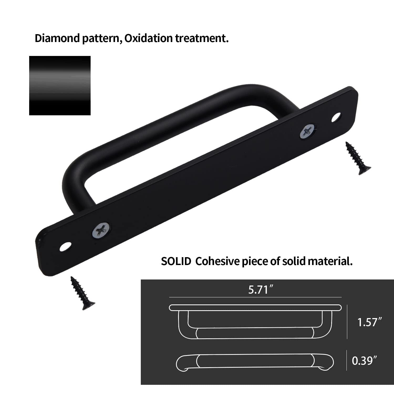 2 Pack 4 1/4 Inch 108 mm Copper Cabinet Handles Aluminum Cabinet Pulls Drawer Pulls