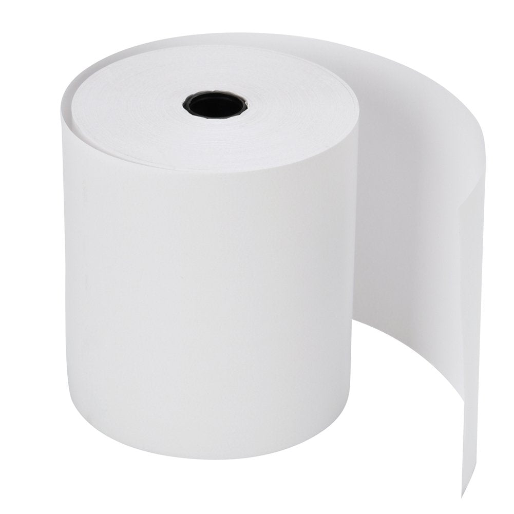 2 1/4'' x 50' Thermal Receipt Paper 50 Rolls, 2.25x50ft Receipt Roll Cash Register Paper - For Credit Card Machine POS Terminal Clover Mini Verifone