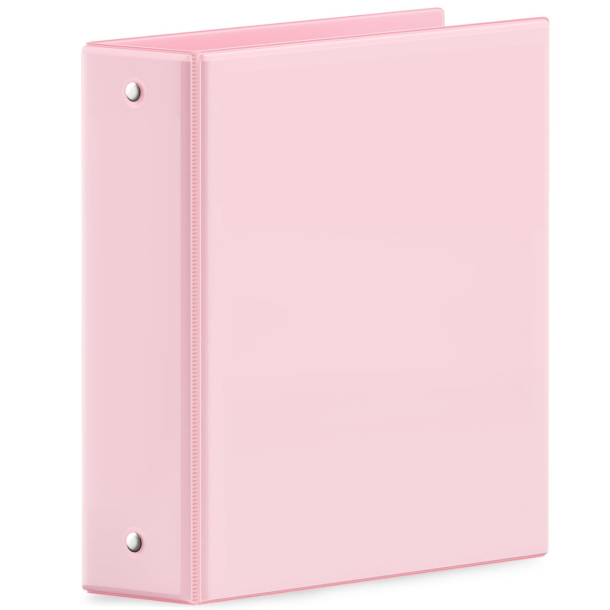 SUNEE 3 Ring Binder 1/2 Inch 1 Pack, Clear View Binder Three Ring PVC-Free (Fit 8.5x11 Inches) for School or Office Supplies, Black