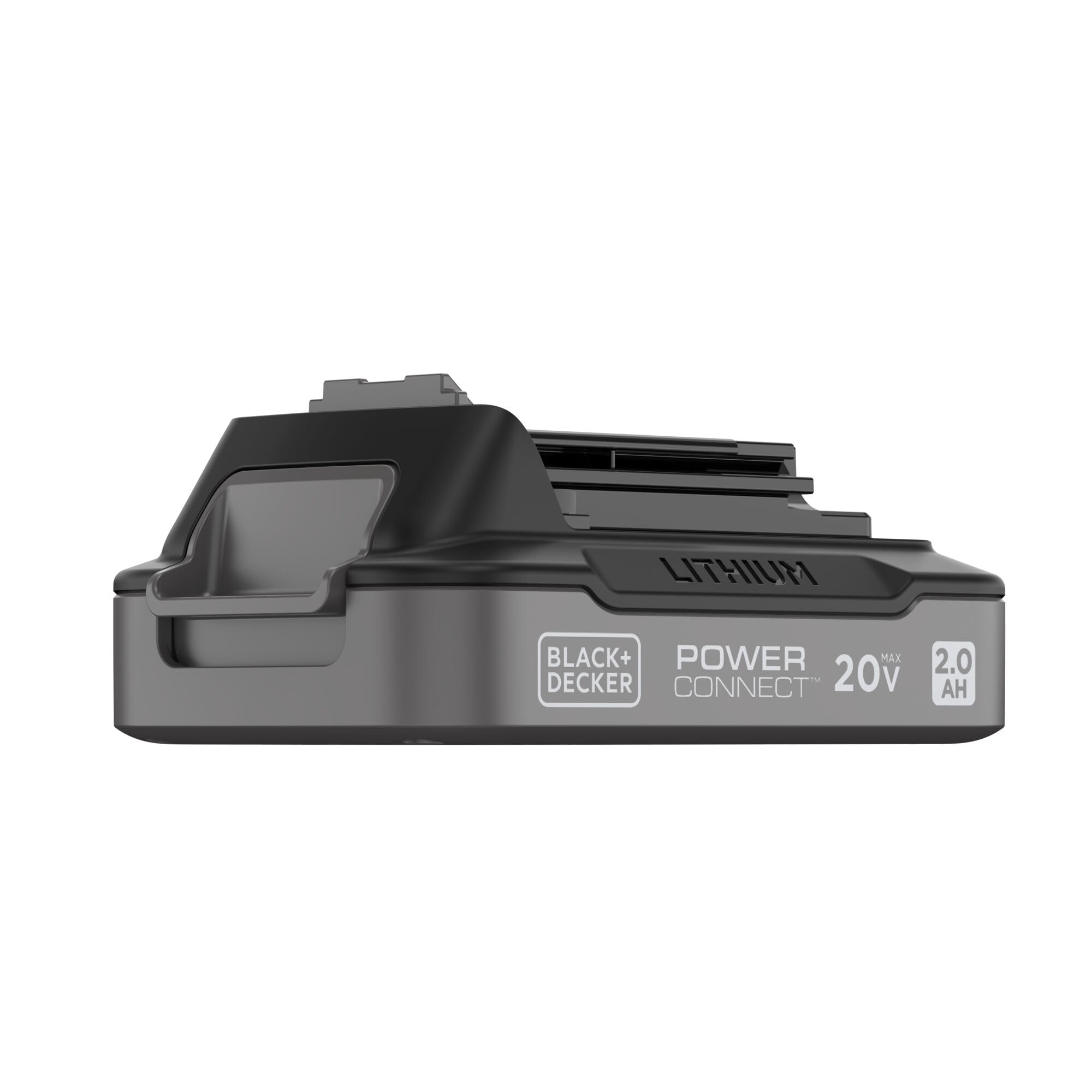 BLACK+DECKER 20V MAX POWERCONNECT 2.0 Ah Battery with State of Charge Indicator Light (LBD2020S)