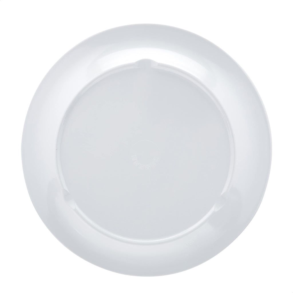 Amazon Basics Melamine Oval Serving Platter for Restaurants and Home, Dishwasher Safe, BPA Free, Break and Crack Resistant, Narrow Rim, 13" x 9.75", White, 6-Piece Set