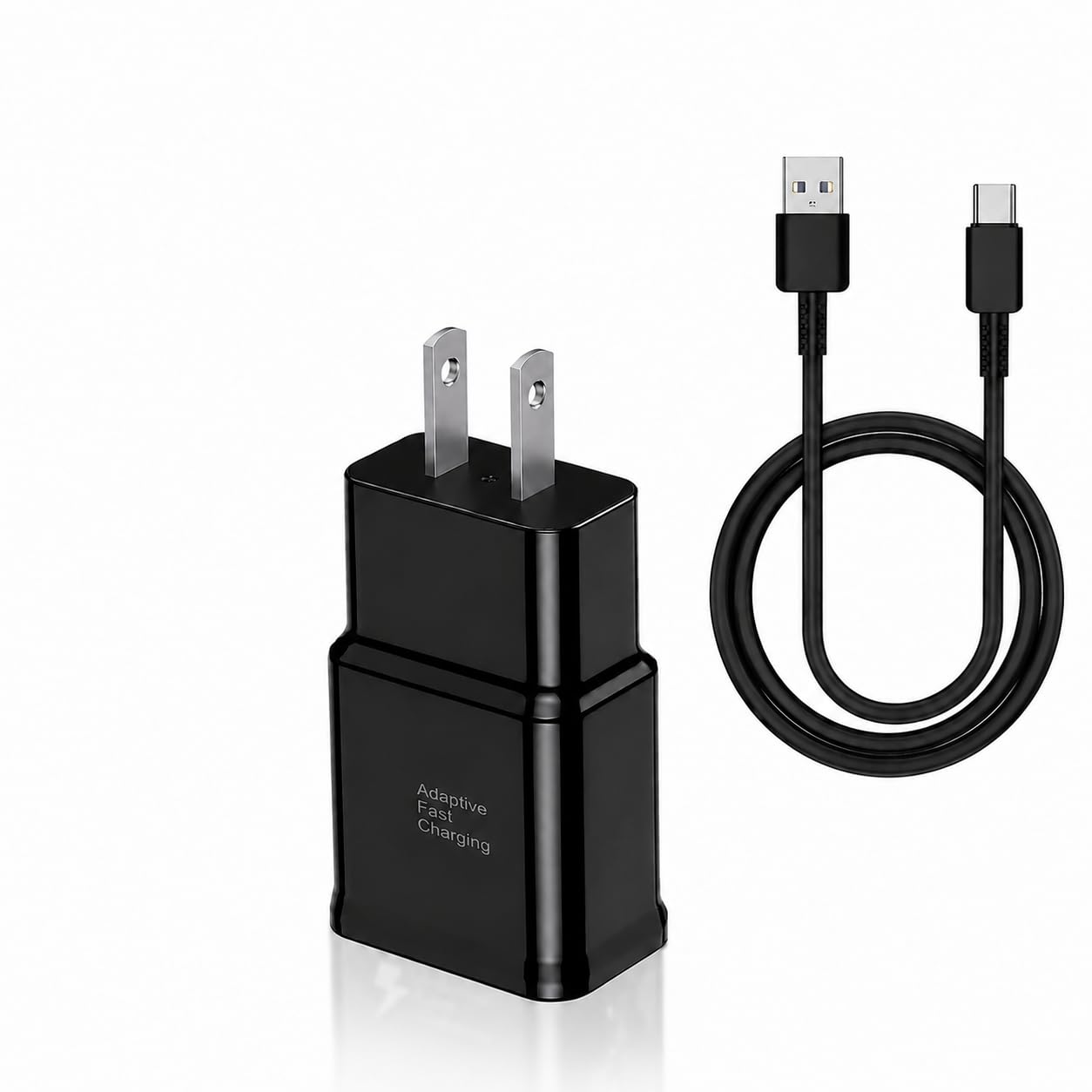 Type C Charger Fast Charging, 2 Pack USB C Android Phone Wall Charger Block & 3ft Charge Cable Cord, for Samsung Galaxy S8/S9/S10 Plus Active S10e, S20/S21 Ultra Plus, Note 8 9 10