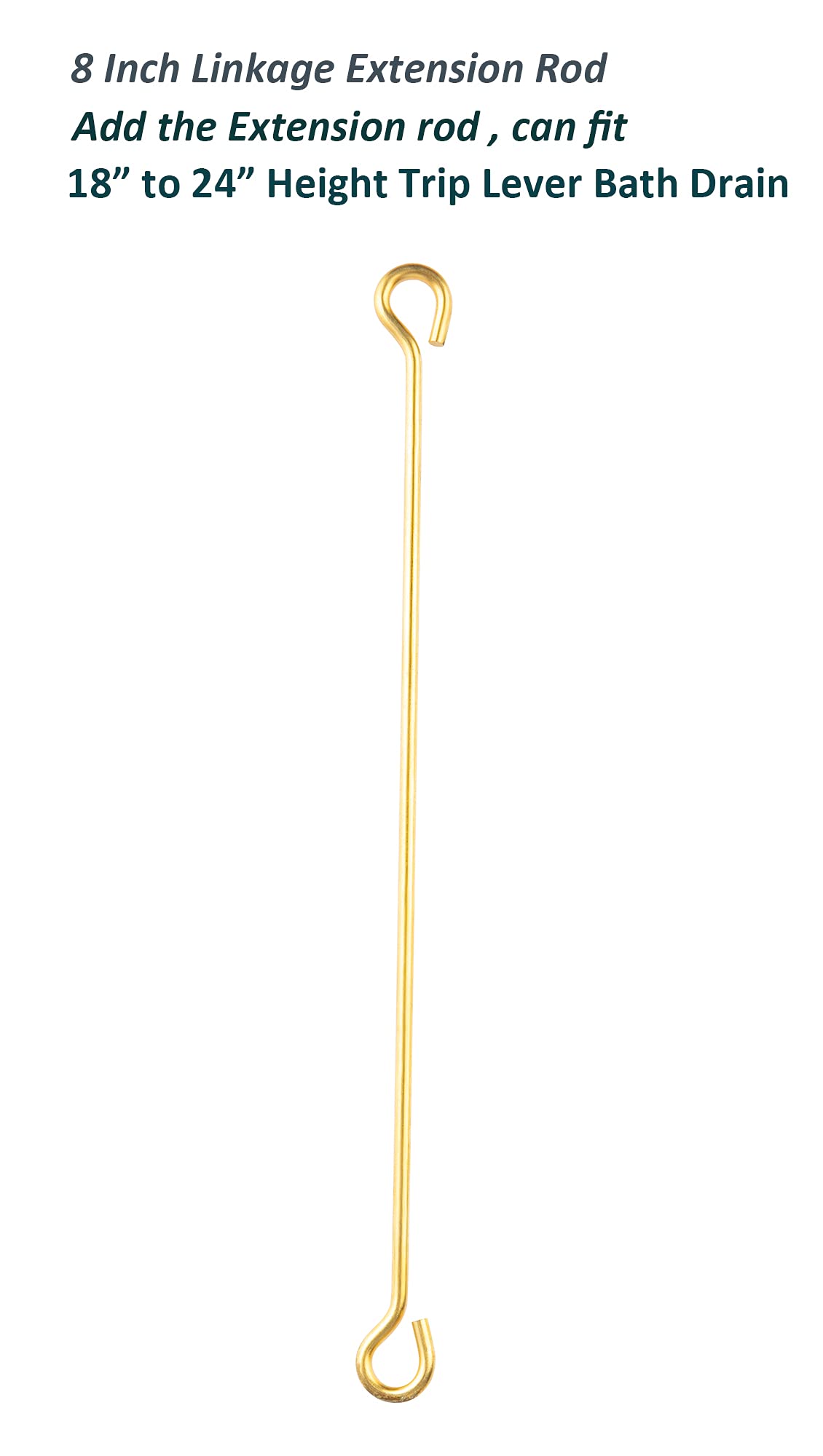 Tub Drain Linkage Assembly, Solid Brass, Fit for Trip Lever Bath Tub Waste and Overflow Drain by Artiwell