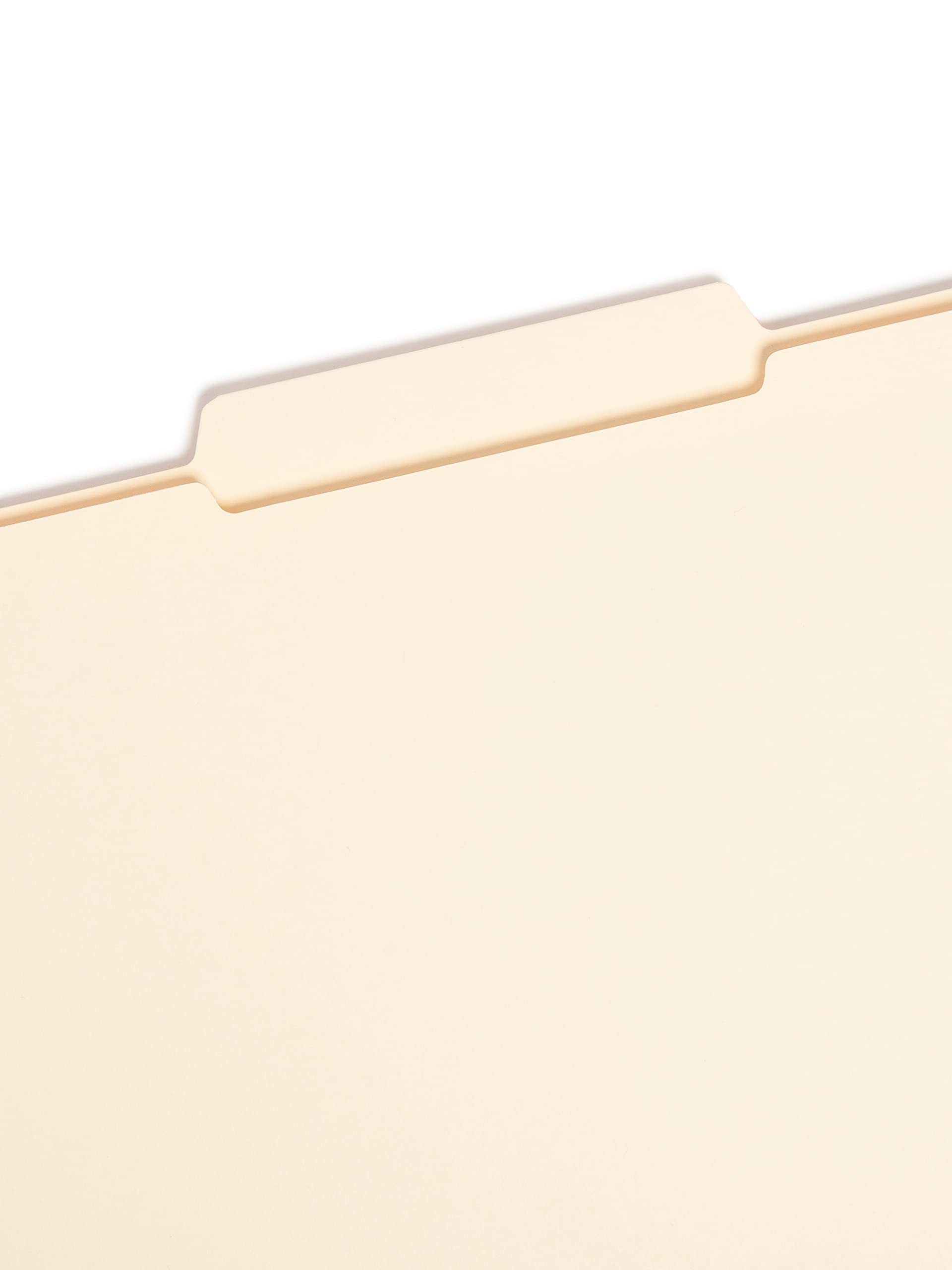 Smead File Folder, Reinforced 1/3-Cut Tab, Center Position, Legal Size, Manila, 100 per Box (15336)