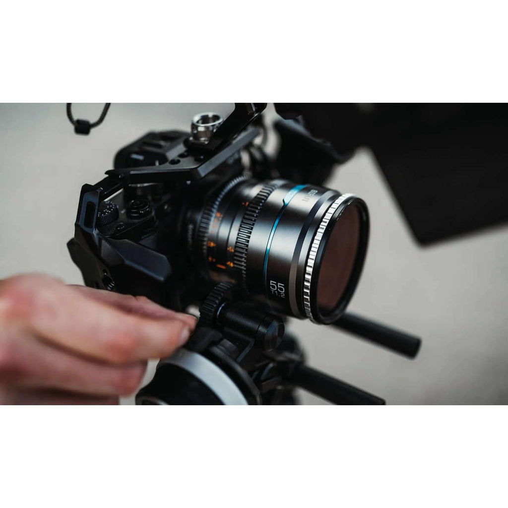 SIRUI Night Walker T1.2 Cine Lens Set, 16mm, 24mm, 35mm, 55mm, 75mm Large Aperture Manual Focus Lens (M4/3 Mount, Black)