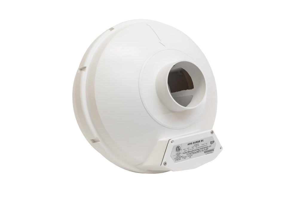 Festa AMG Surge EC Radon Fan – 3“ Installation Kit - Quiet and Energy Efficient Radon Mitigation Inline Fans – High Performance 3” Duct Fan