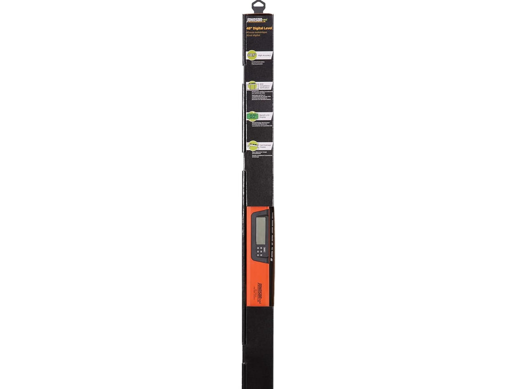 Johnson Level & Tool 1760-2400 Digital Box Level, 24", Orange, 1 Level