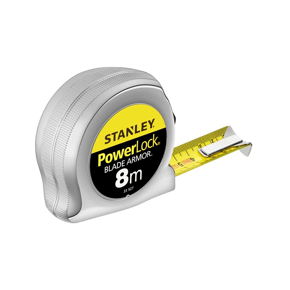 Stanley 33-231 3-Meter x 1/2-Inch Heavy Duty Powerlock Tape Rule With Metal Case
