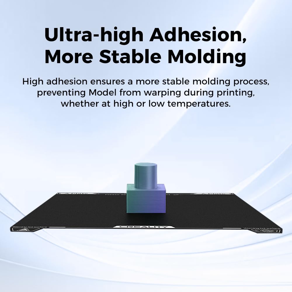 Creality Ender 3 V4 Build Plate, Original PEI Printing Plate Kit 225*250mm, Flexible Spring Steel Magnetic Platform Plate, Easy Print Removal, Heat Resistant For Creality Ender 3 V4 Combo 3D Printer