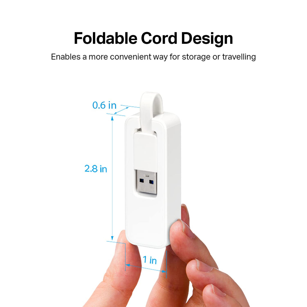 TP-Link Ethernet Splitter 1 to 2, 1000 Mbps High Speed Dual-Port Internet Splitter, Compatible w/ Cat8/7/6/5e/5, USB-C & Ethernet Cables Included, Aluminum Case, Plug and Play for Routers & More EH210