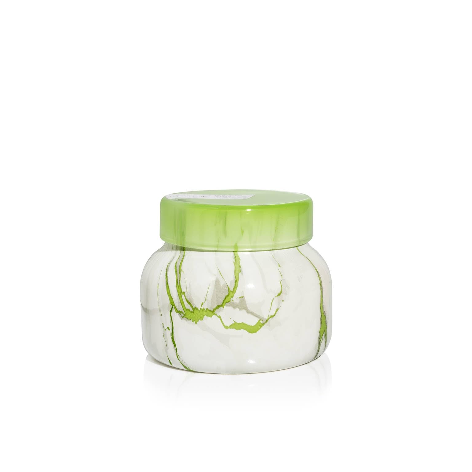 Capri Blue Modern Marble Jar Candles - Luxury Candles for Home Scented - Long Lasting Soy Wax Blend (Aloha Orchid, 8 oz)