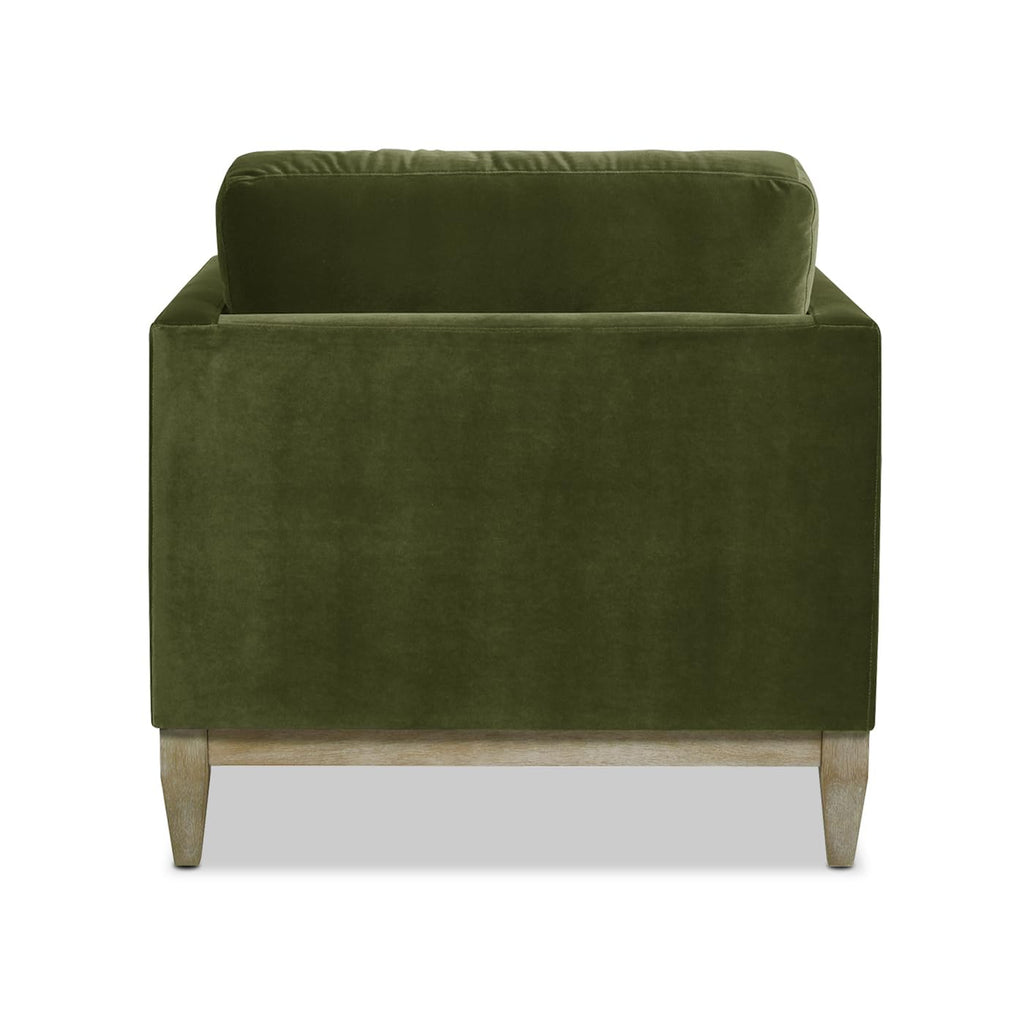 Jennifer Taylor Home Knox 84" Modern Farmhouse Performance Velvet Fabric Living Room Sofa Couch in Burnt Orange