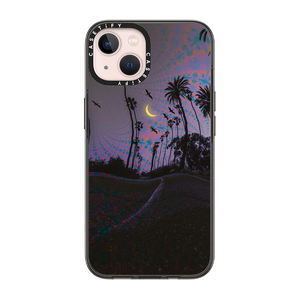 CASETiFY Compact Case for iPhone 13 [Lightweight / 4 ft. 2X Military Grade Drop Protection/Slim] - #1 Mom - Clear Black