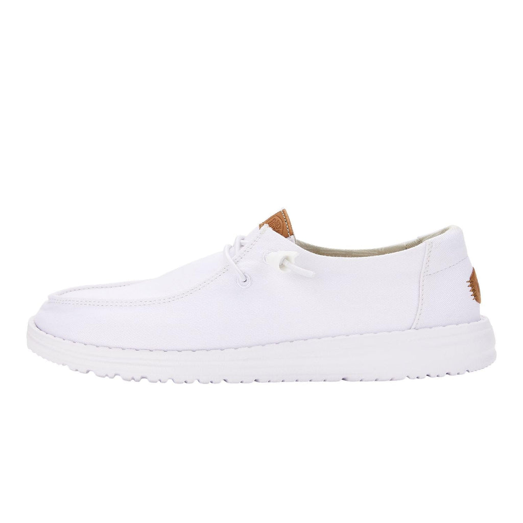 HEYDUDE Wendy Stretch Canvas Women’s Shoes, Women’s Slip-on Loafers, Comfortable & Light-Weight