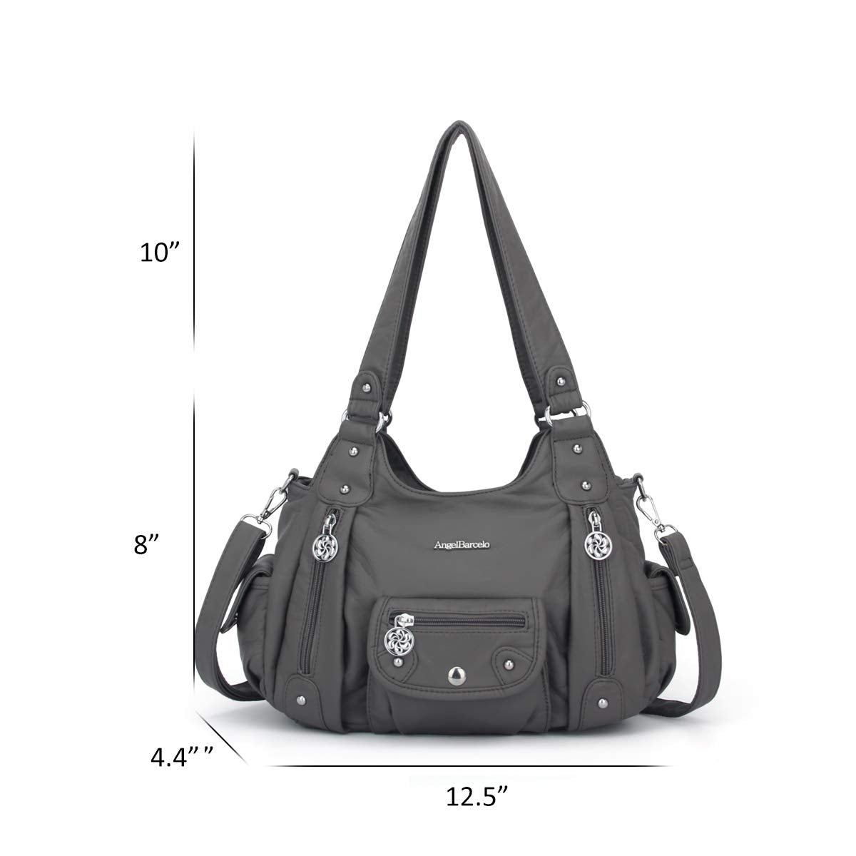 Angel Barcelo Purses for Women Soft PU Leather Shoulder Bag Crossbody Purse and Handbags