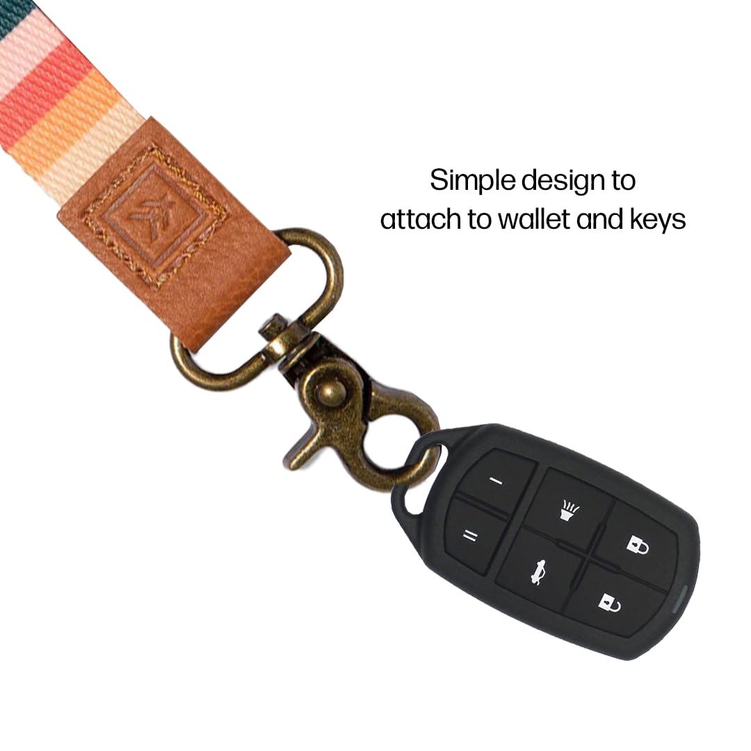 Thread Wallets Cool Neck Lanyard for Men & Women, Cute Key ID Badge & Wallet Holder