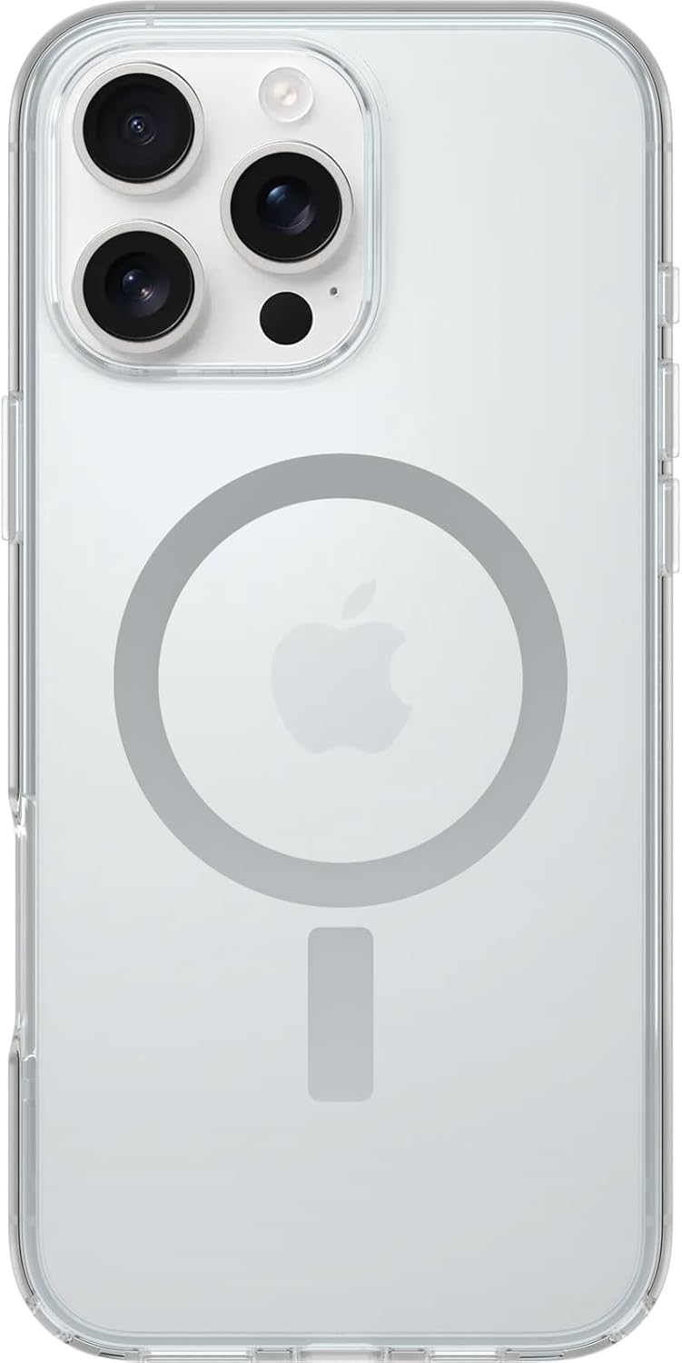 OtterBox iPhone 16 Pro Max Symmetry Series Clear Case - Clear (Ships in polybag, Ideal for Business customers)
