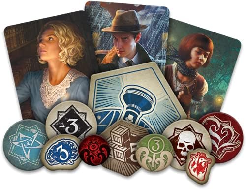 Asmodee Arkham Horror The Card Game Revised Core Set - Investigate Mysteries in a Lovecraftian Cooperative LCG, Ages 14+, 1-4 Players, 1-2 Hour Playtime