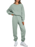 AUTOMET Womens 2 Piece Outfits Sweatsuit Lounge Sets Matching Sweat Set Pockets