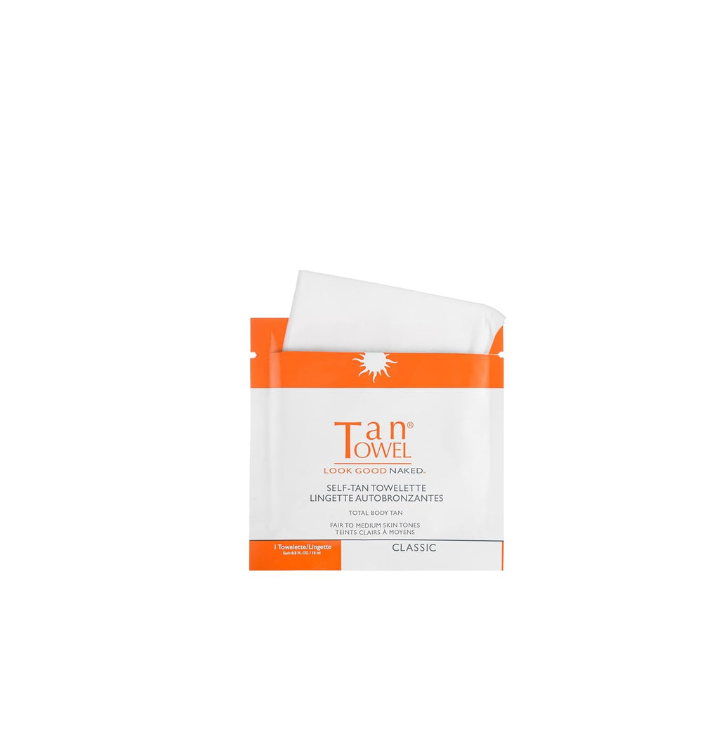 Tan Towel Tan Towel Full Body Classic 5 Pack, 0.5 FL OZ Each