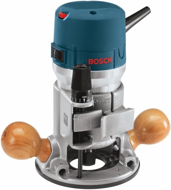 BOSCH Router 1617EVS 2.25 HP Electronic Fixed-Base Woodworking Router
