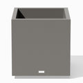 Veradek Block Series Cube Plastic Planter - Large Square Planter for Indoor or Outdoor Patio/Garden | Durable All-Weather Use with Drainage Holes | Modern Décor for Tall Plants, Trees, Flowers