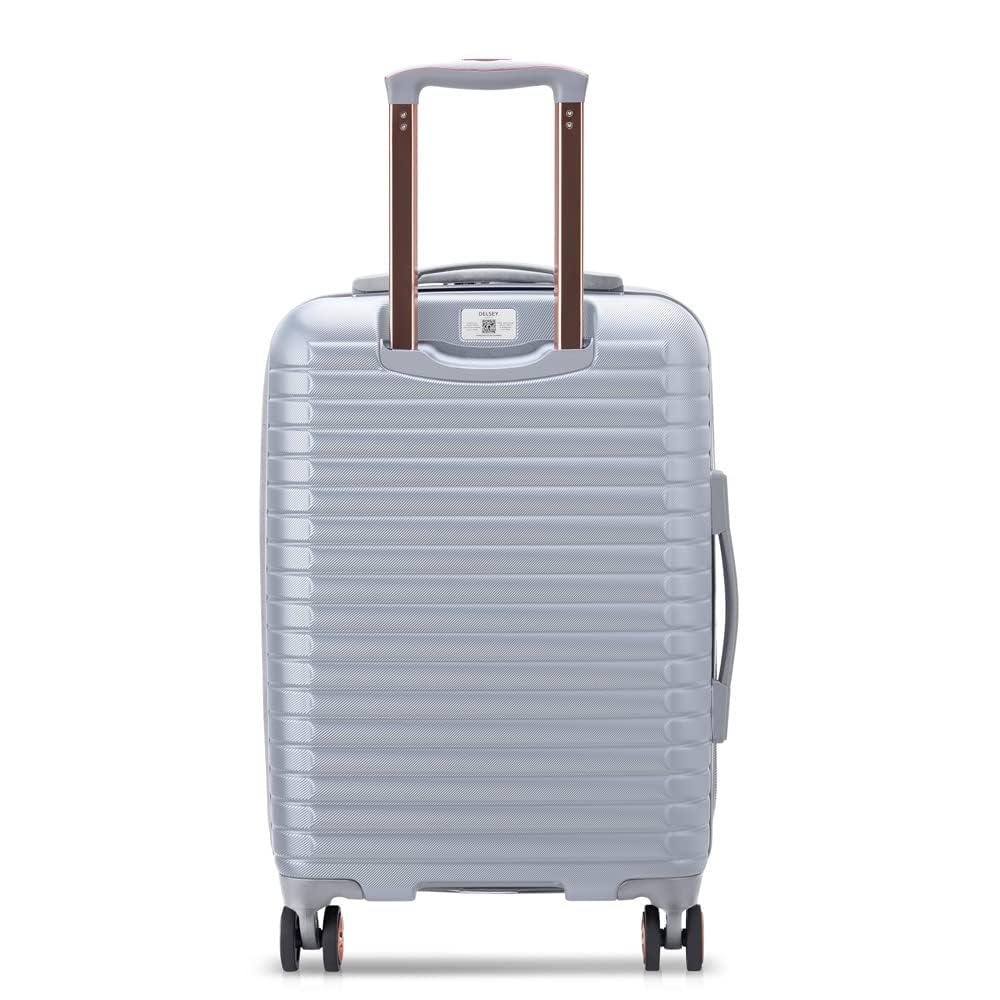 DELSEY PARIS Cruise 3.0 Hardside Expandable Luggage with Spinner Wheels, Black, Carry on 20 Inch