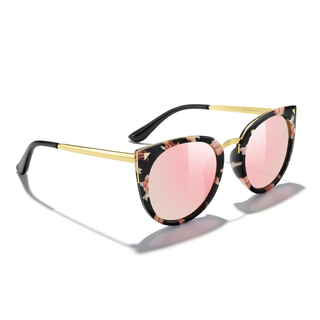 MERRY'S Girls Cat Eye Sunglasses for kids Children Polarized Sunglasses S7001