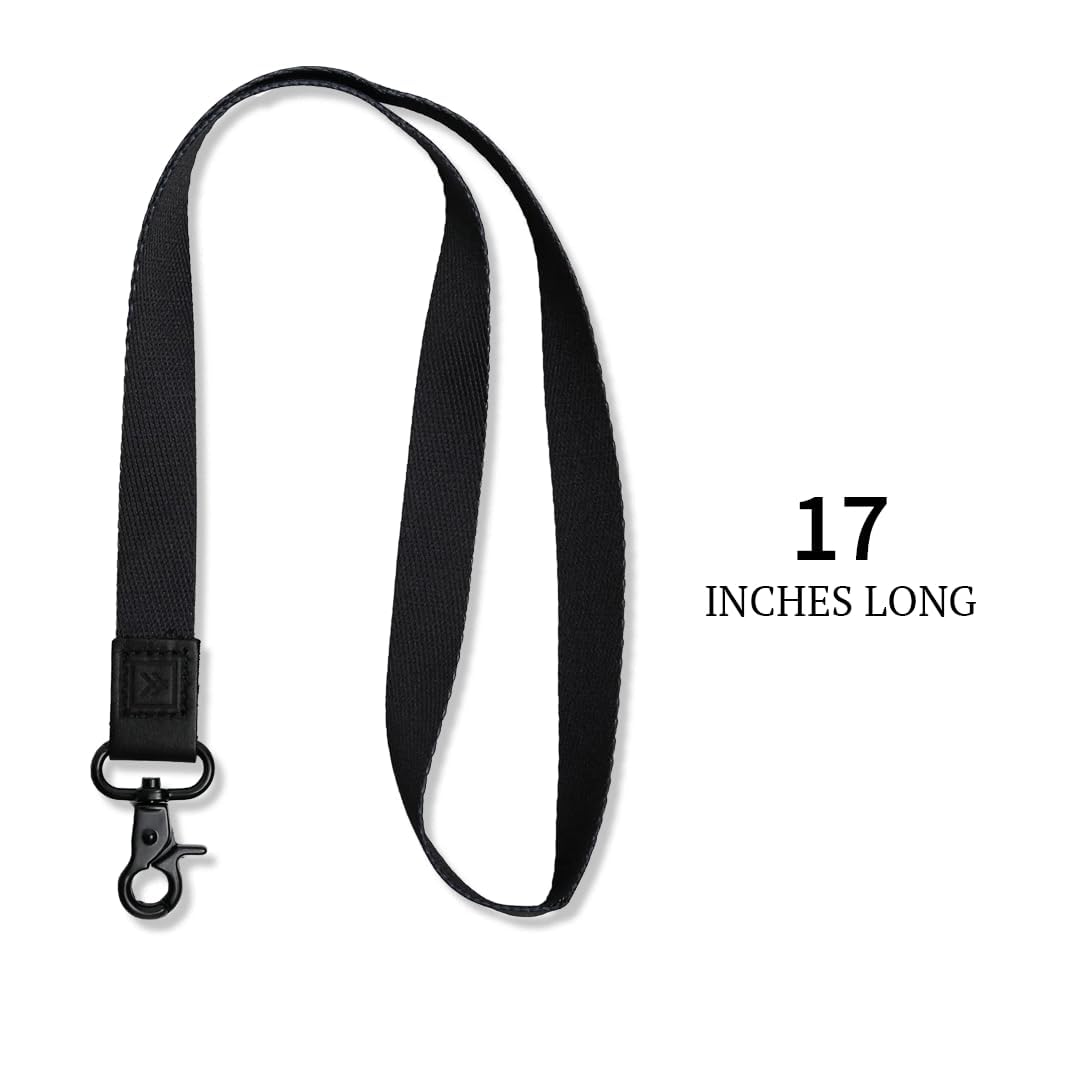 Thread Wallets Cool Neck Lanyard for Men & Women, Cute Key ID Badge & Wallet Holder