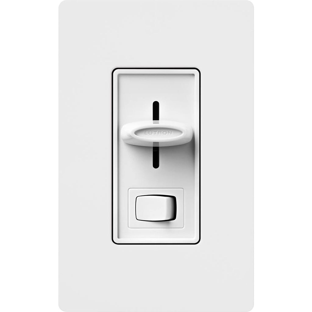 Lutron Skylark LED+ Dimmer Switch for Dimmable LED, Lutron Dimmer Switch For Halogen and Incandescent Bulbs, 150W/Single-Pole or 3-Way, SCL-153P-AL, Almond