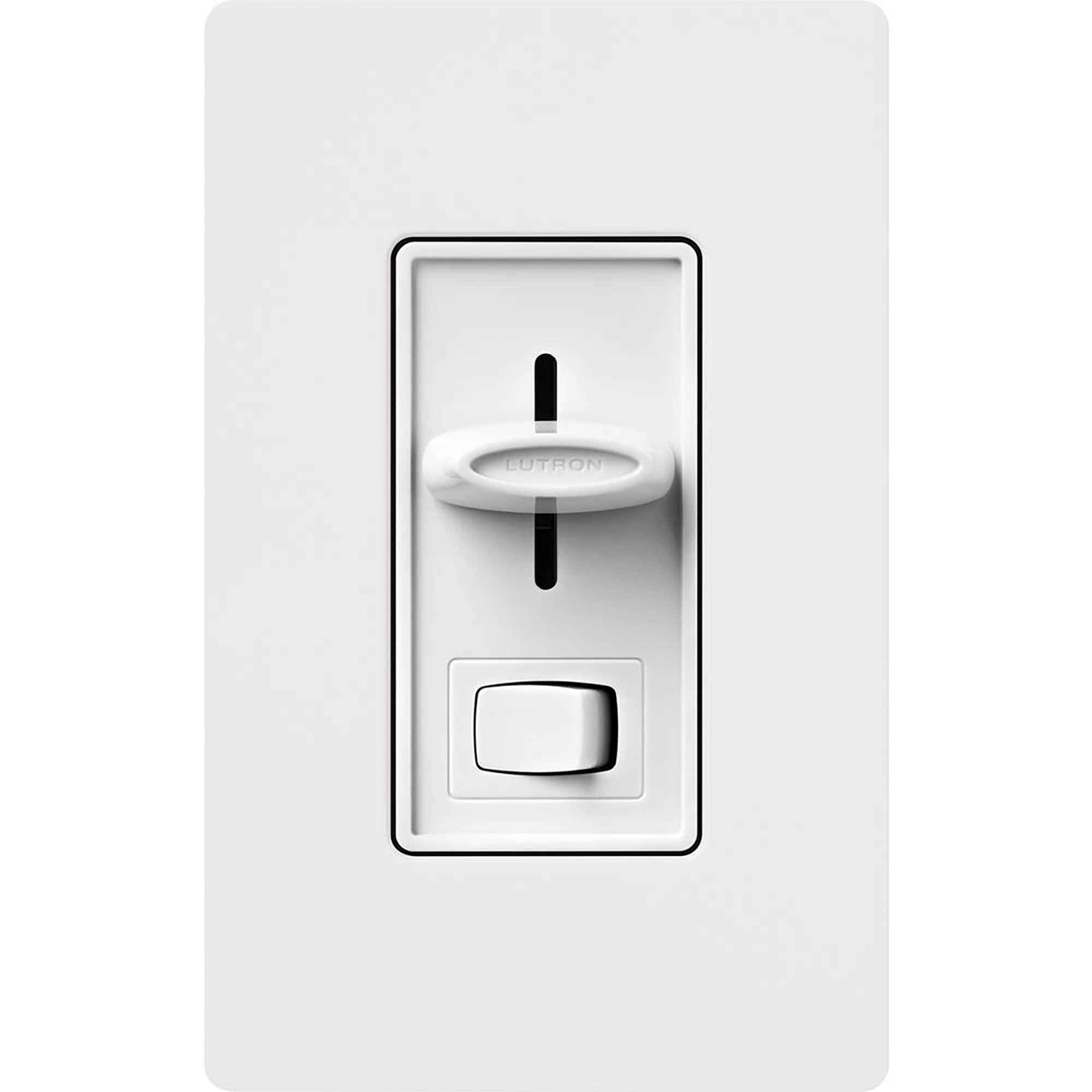 Lutron Skylark LED+ Dimmer Switch for Dimmable LED, Lutron Dimmer Switch For Halogen and Incandescent Bulbs, 150W/Single-Pole or 3-Way, SCL-153P-AL, Almond