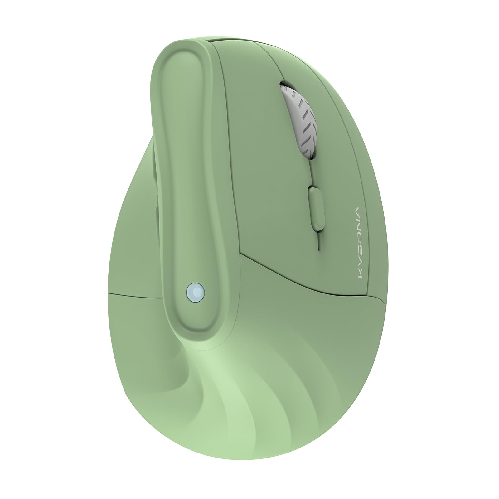 KYSONA Ergonomic Mouse Wireless, Bluetooth Vertical Mouse, 5-Level Adjustable DPI, 2.4G Silent Switch Mice for Windows, MacOS, IPadOS, Laptop, PC, Black