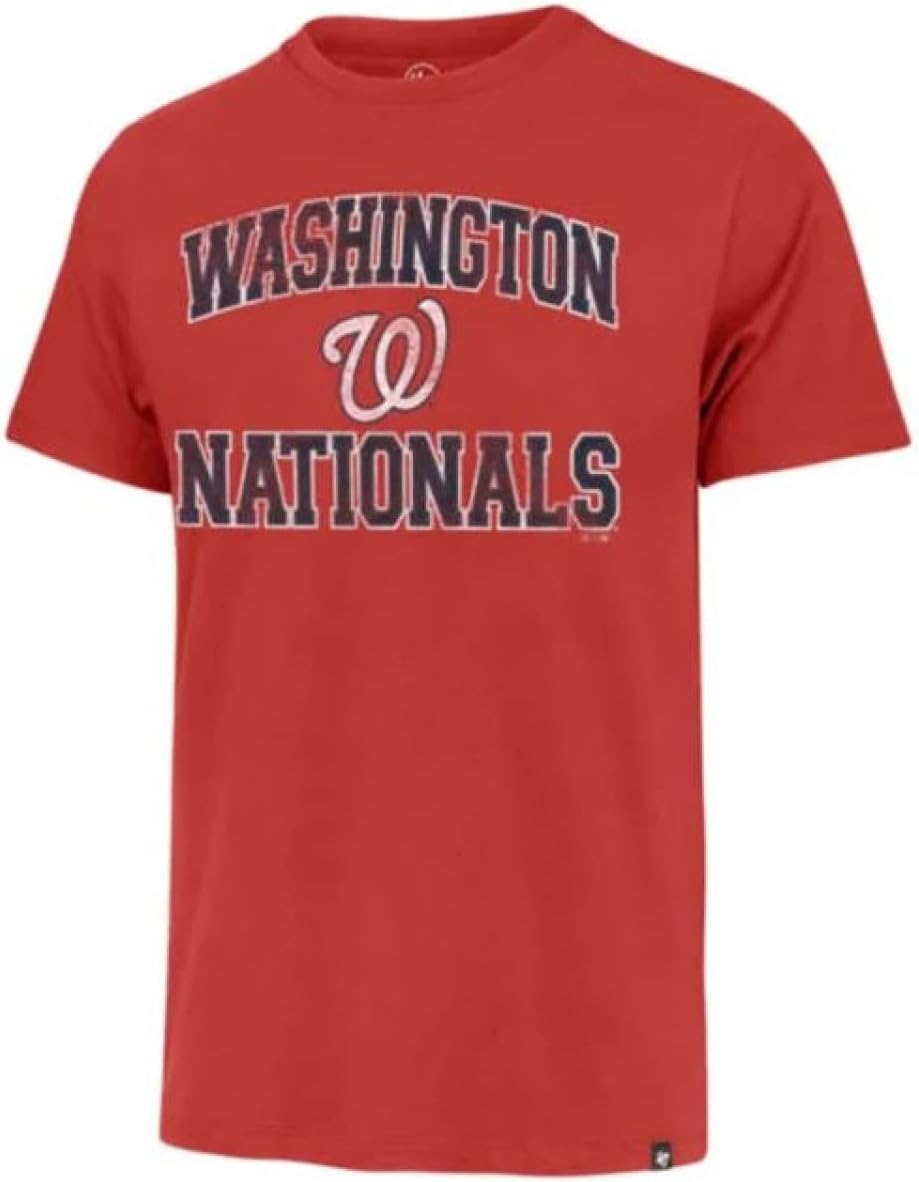 47 MLB Men's Union Arch Franklin Team Short Sleeve T-Shirt