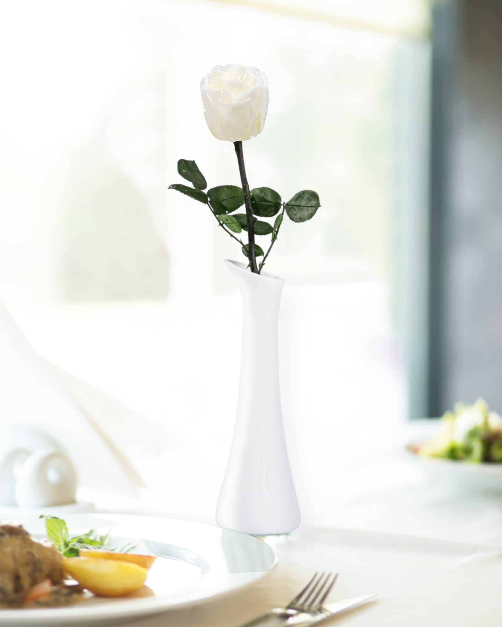Flowers for Delivery Prime, Preserved Roses Flower Gifts for Women, Real Roses Single Rose Presents for Her, Mom Birthday Gifts from Daughter, Valentines Flowers Red Roses