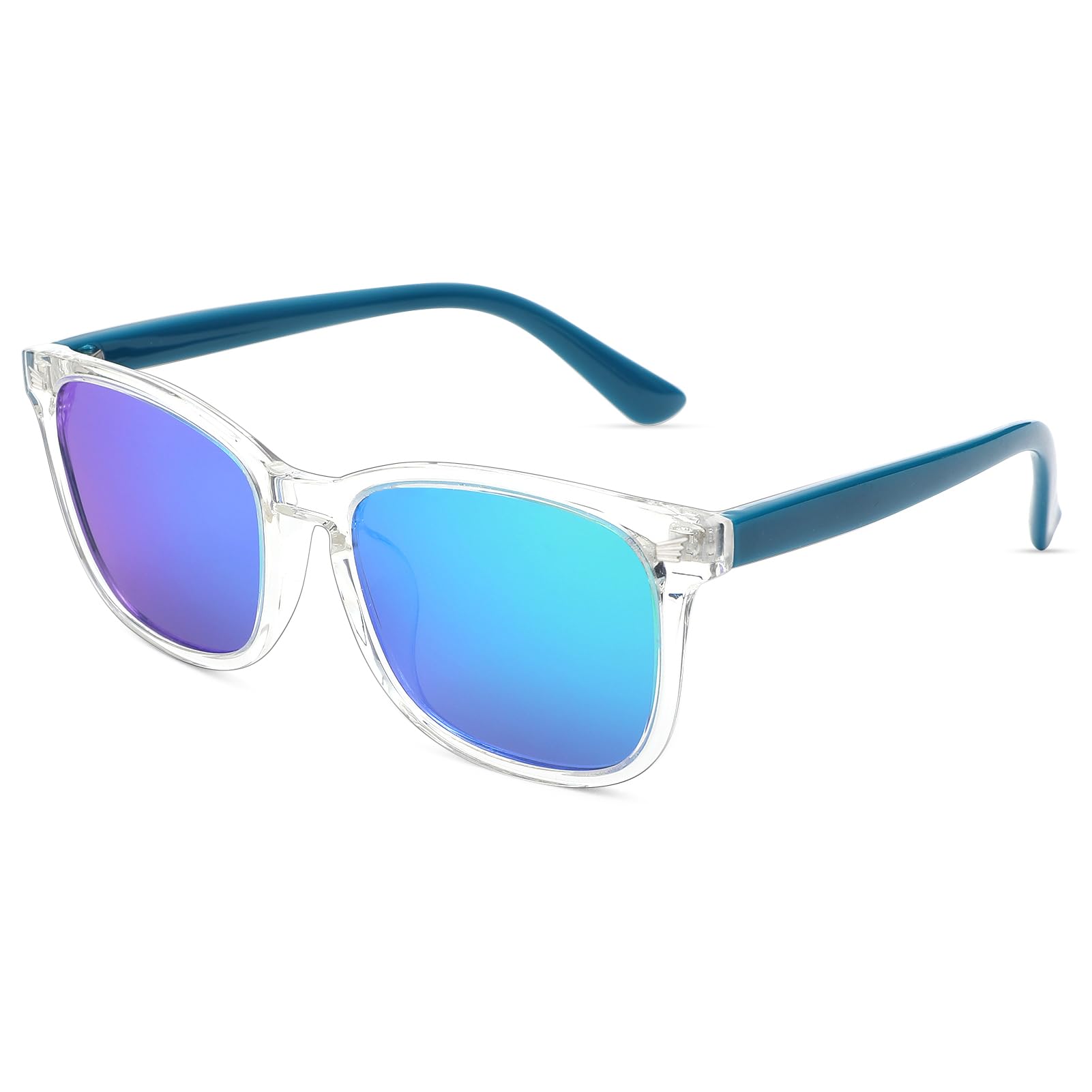 COASION Polarized Kids Sunglasses UV 400 Protection for Girls Boys Classic Retro Style Toddler Shades Age 3-12