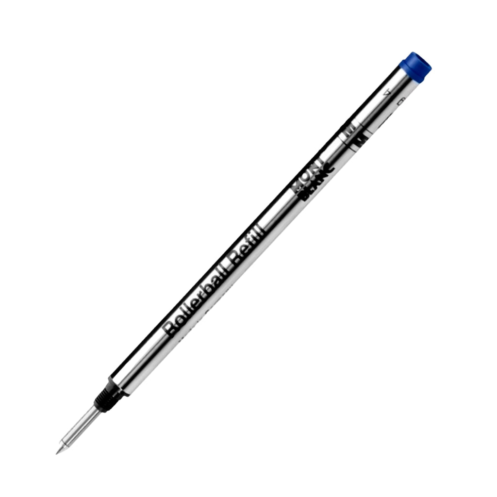 Montblanc Rollerball Refills (M) Mystery Black 105158 – Quick-Drying Pen Refills for Montblanc Rollerball and Fineliner Pens – 2 x Black Pen Cartridges