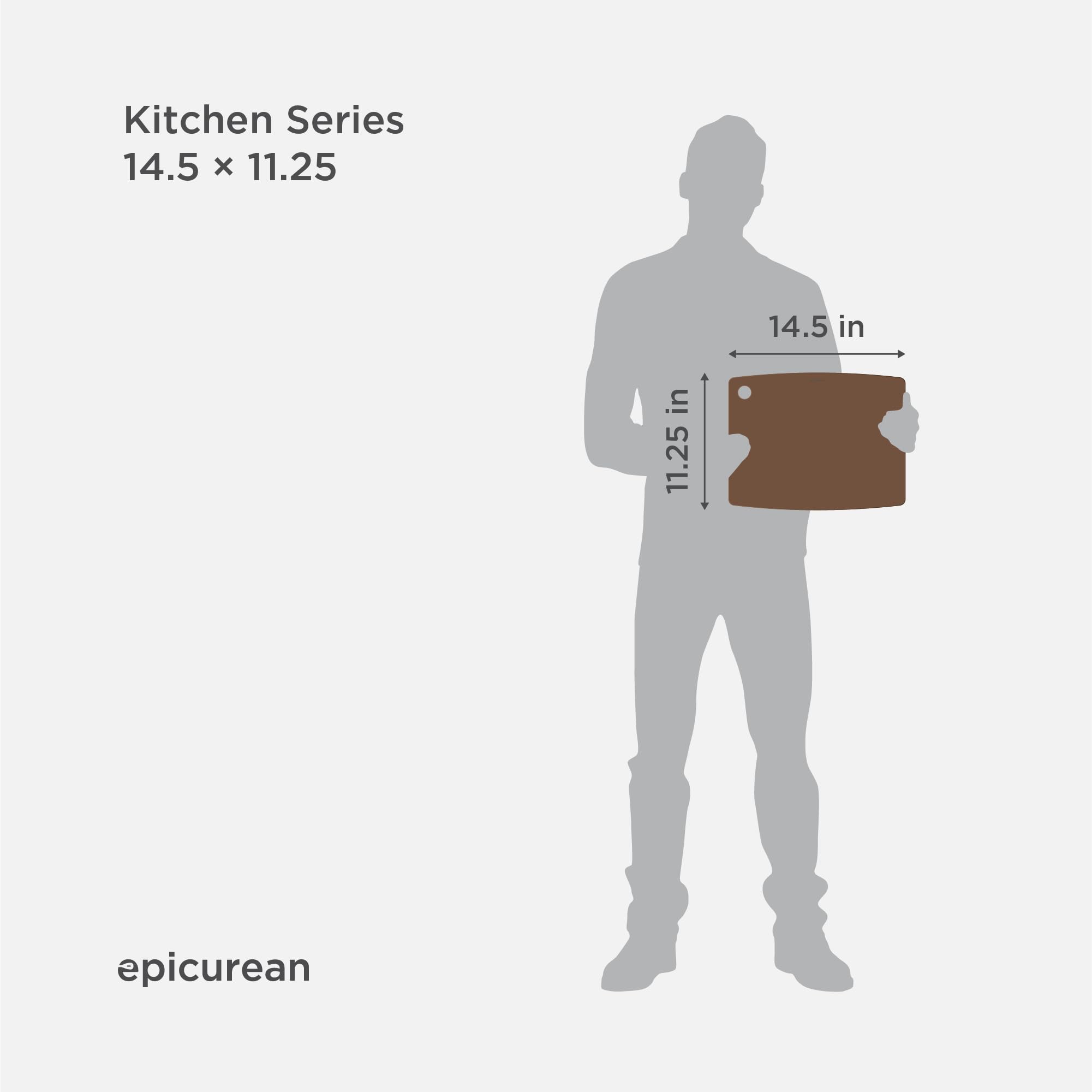 Epicurean Kitchen Series Cutting Board, 11.5-Inch × 9-Inch, Natural