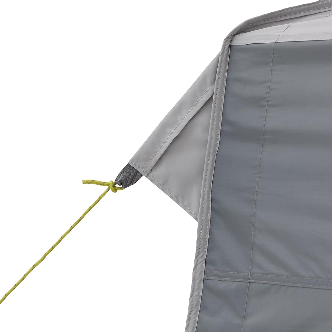 Core Instant Straight Leg Canopy Tent with Adjustable Sun Wall, 6 ft x 4 ft , Gray