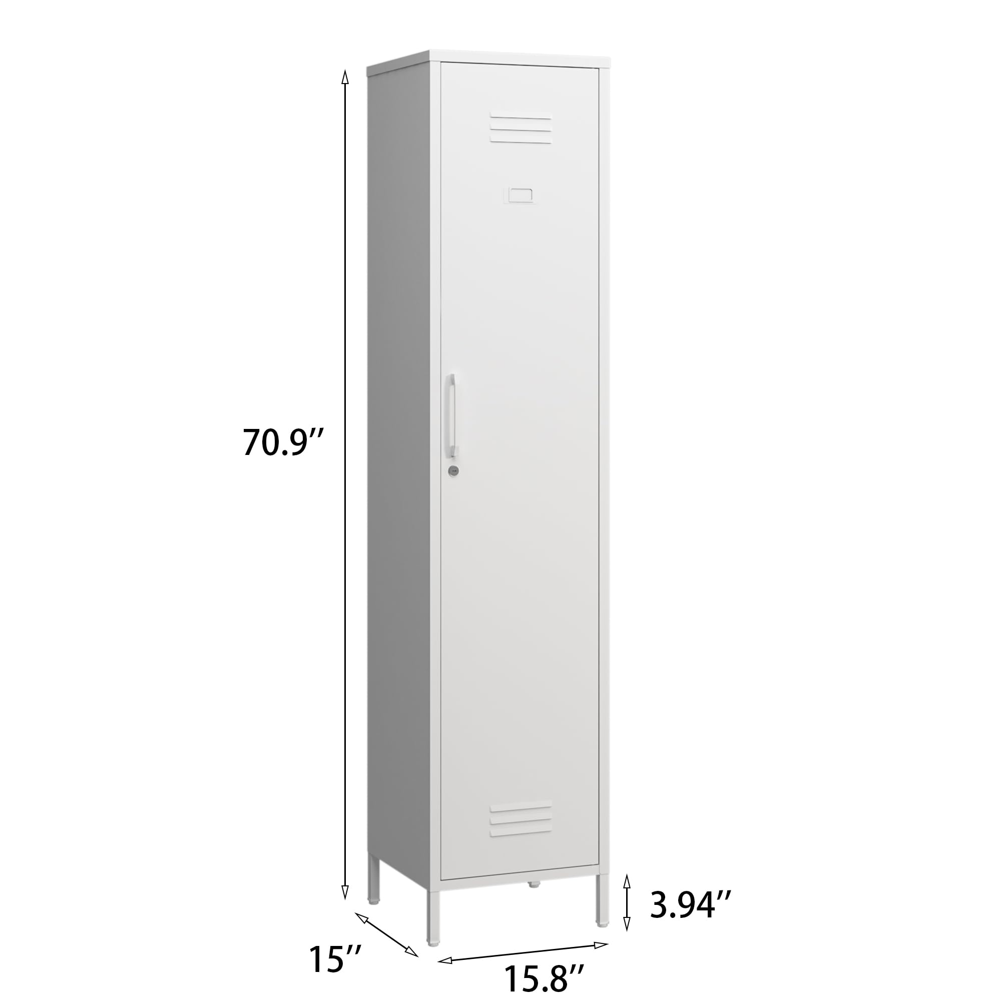 2 Door Steel Accent Cabinet,Black Metal Storage Cabinet with Adjustable Shelf,2-Tier Office Cabinet,Multipurpose Metal Locker Storage Cabinet for Office Home,Music Studio