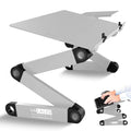 Uncaged Ergonomics WorkEZ Adjustable Computer Keyboard Stand for Desk, Keyboard & Mouse Riser, Ergonomic Portable Stand for Desktop, Computer Keypad Riser for Desk