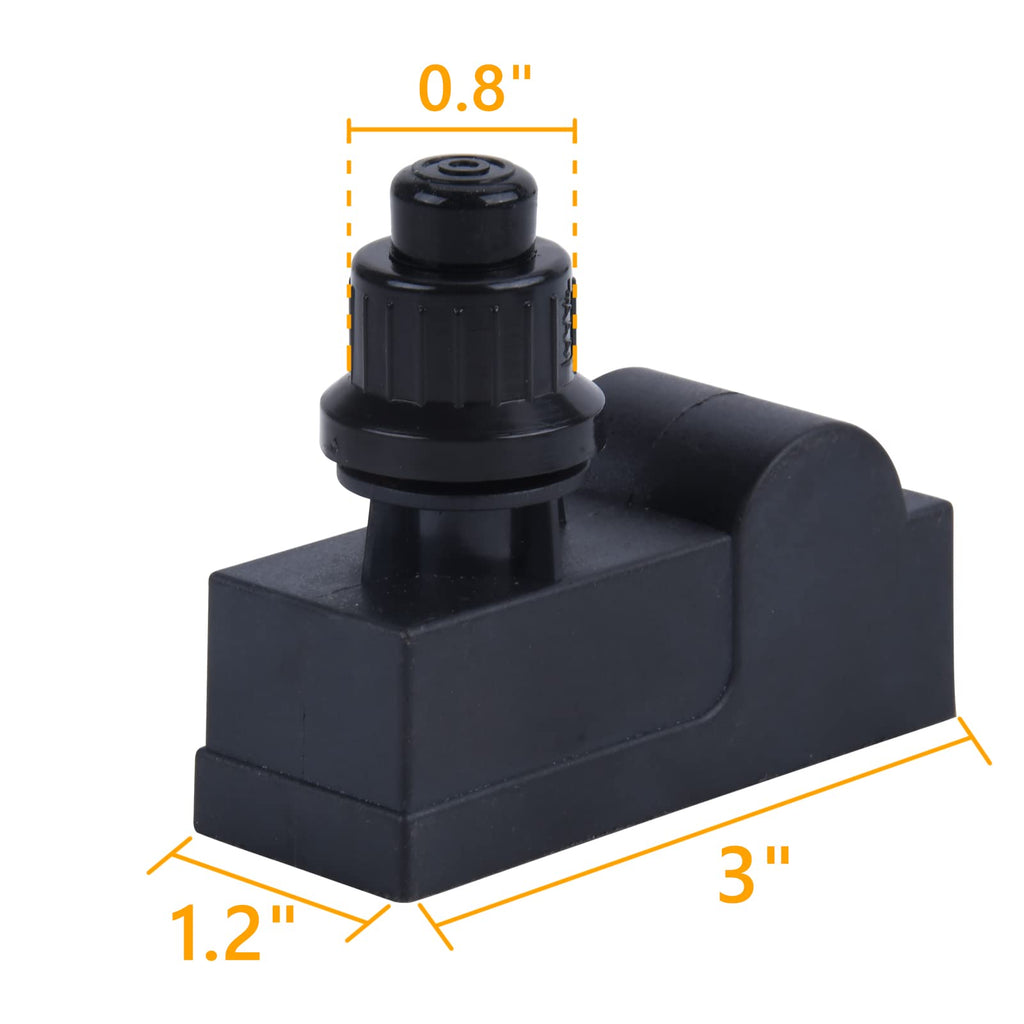 GasSaf Spark Generator 1 Outlet Push Button Electronic Igniter Ignitor Gas Grill Replacement for Broil King, Broil-Mate, Sterling, Jackson, Napoleon, Silver Chef, BBQ Pro, BBQ Tek and Others