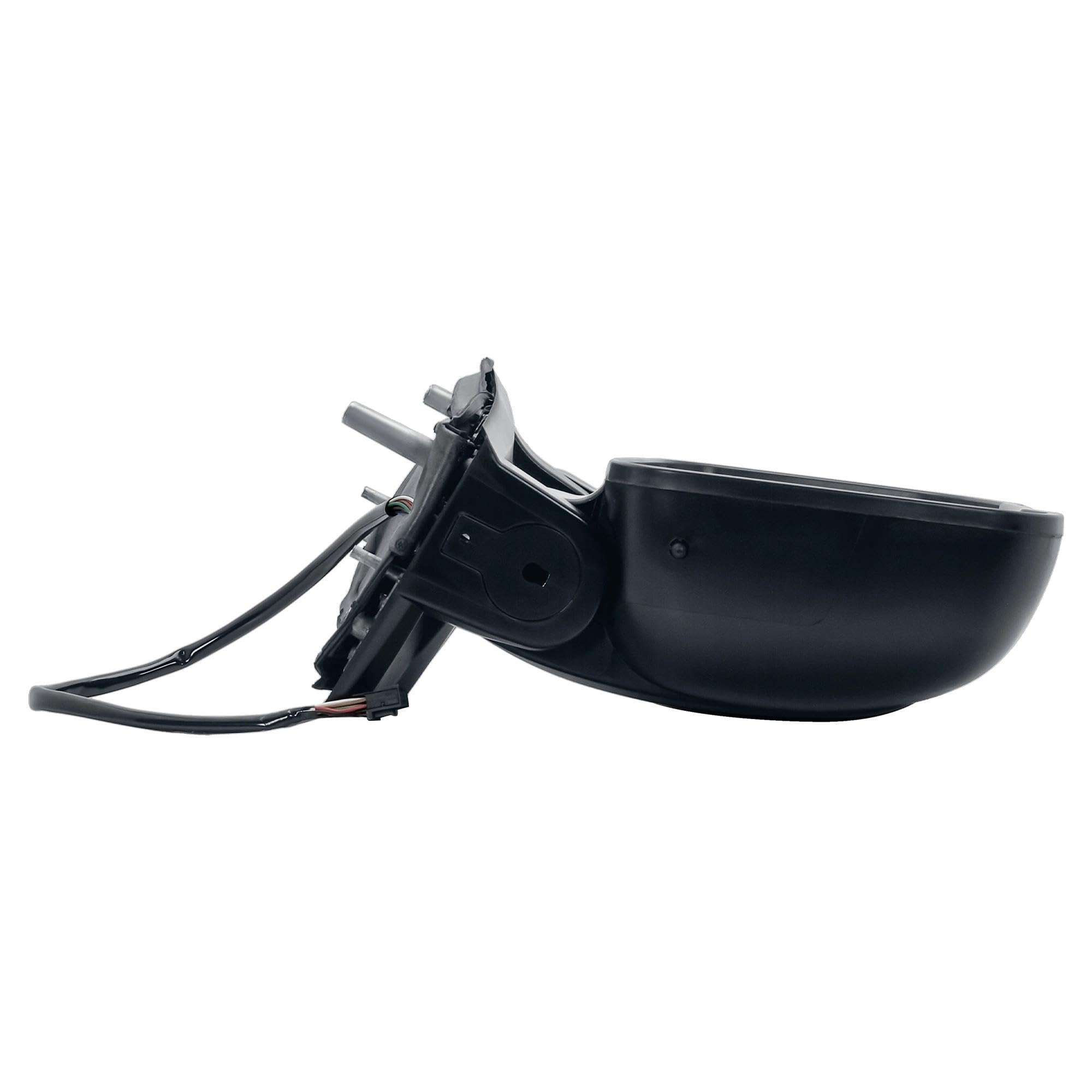 Driver Left Side Mirror Replacement Power Door Mirror Signal Light Temperature Sensor Fit Ram Promaster 1500, 2500, 3500, New Six, Work Van