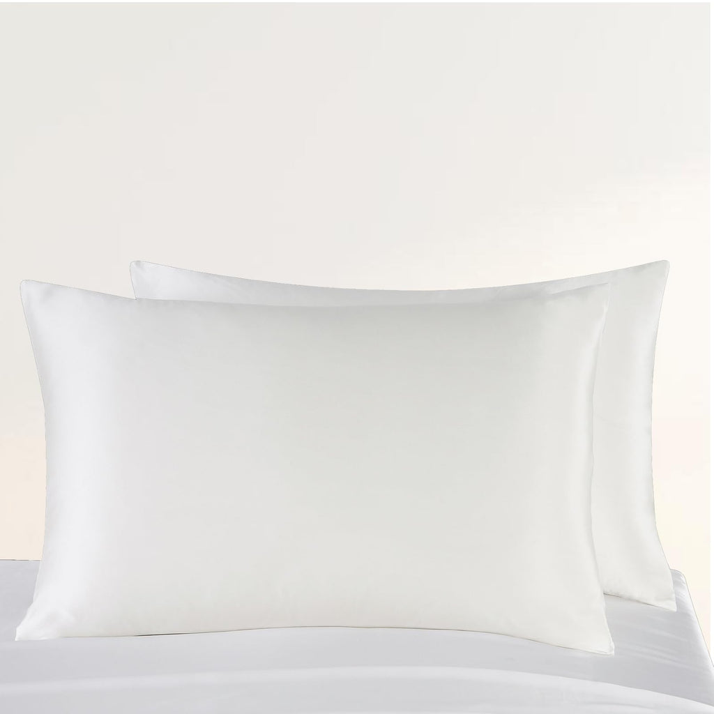 ZIMASILK Upgraded 100% 6A Grade Pure Mulberry Silk Pillowcase for Hair and Skin Silk Pillow Cases with Reinforced Hidden Zipper, More Soft & Durable, Gift Box (Standard 20"x26" Beige)